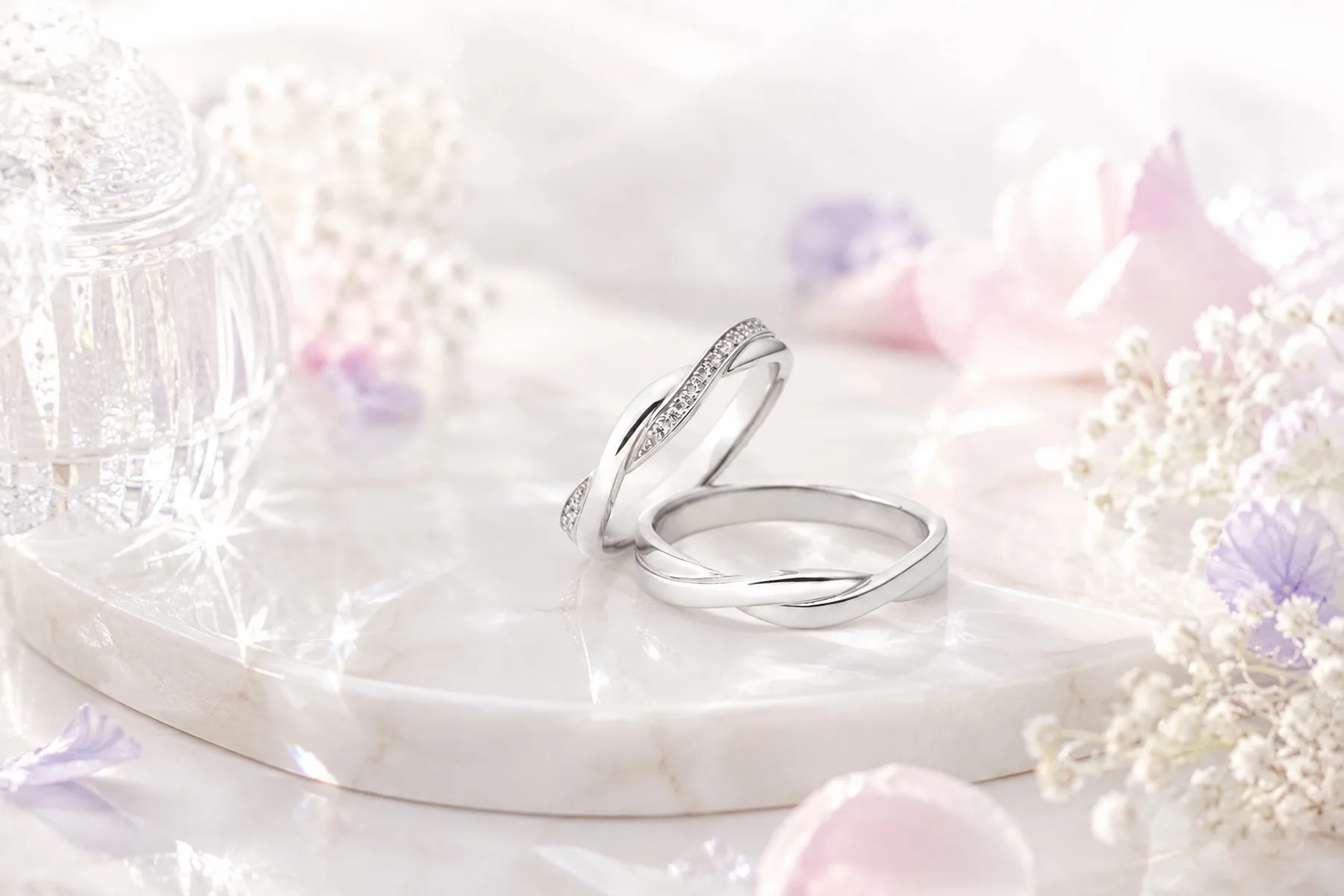 エメルワール ローズアブソリュート（Rose absolute）の結婚指輪 - TAKEUCHI BRIDAL -NAGOYA-で試着できるブライダルリング